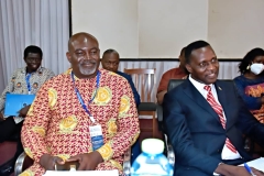 Dr. Michael Osae (GSA National President) & Dr. Yaw Osei Adutwum (the Minister of Education)